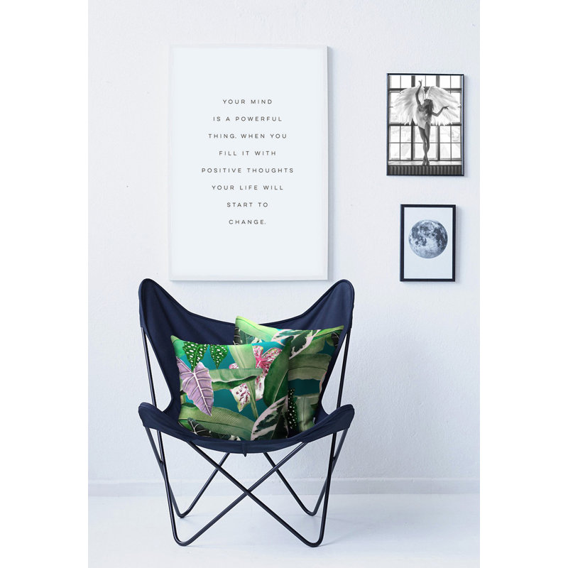 Floral Square Throw Cushion