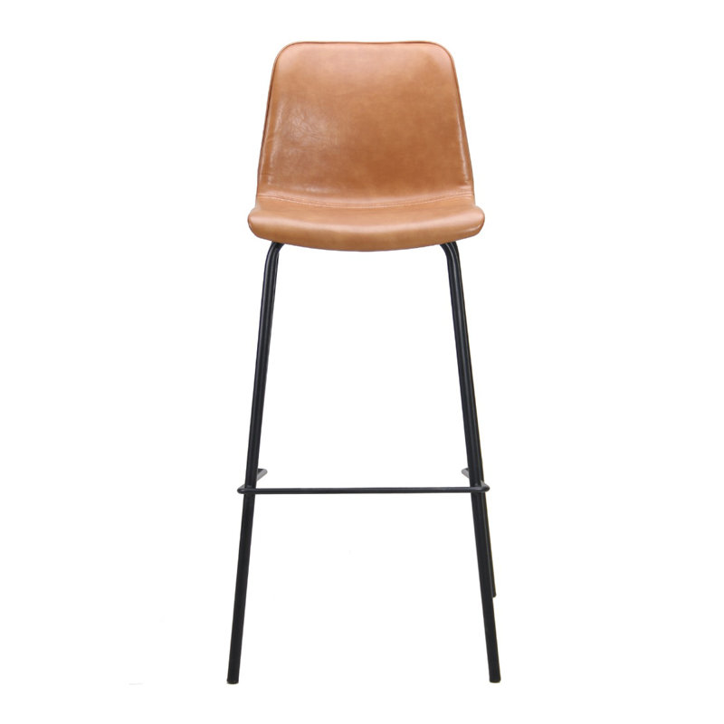 Tabouret de bar et de comptoir Merrik, Tanné, Très grand (siège d'une hauteur de 37,5 po)