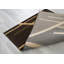Tapis géométrique chocolat/beige Diva-49525618