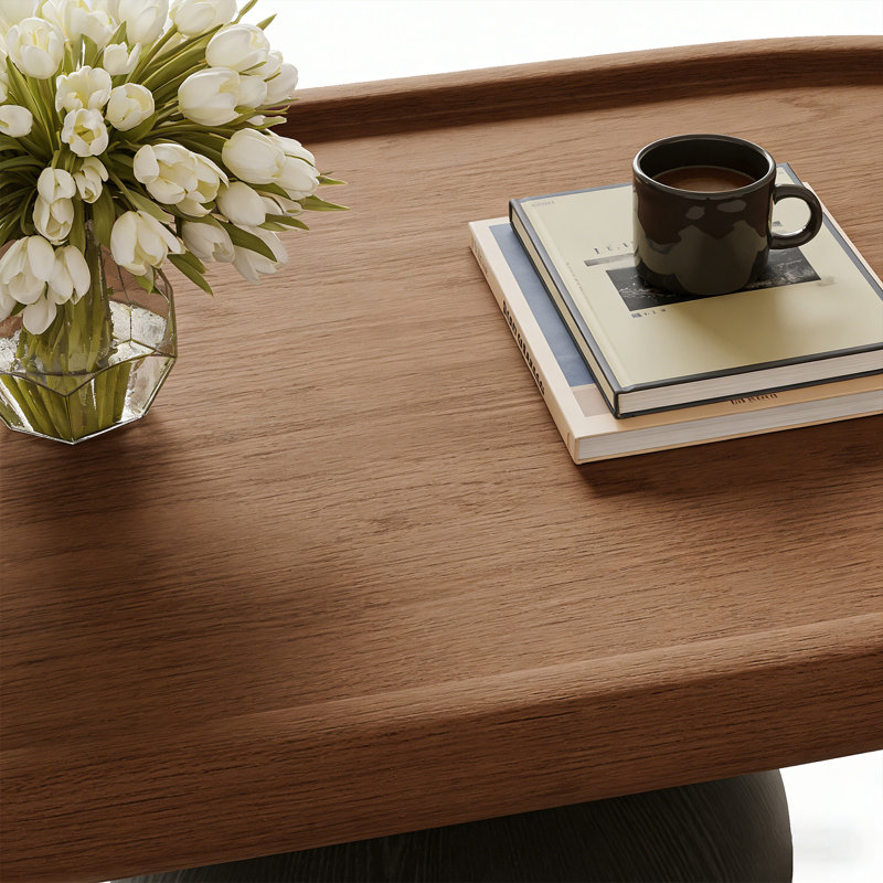 Table basse 44 po en noyer