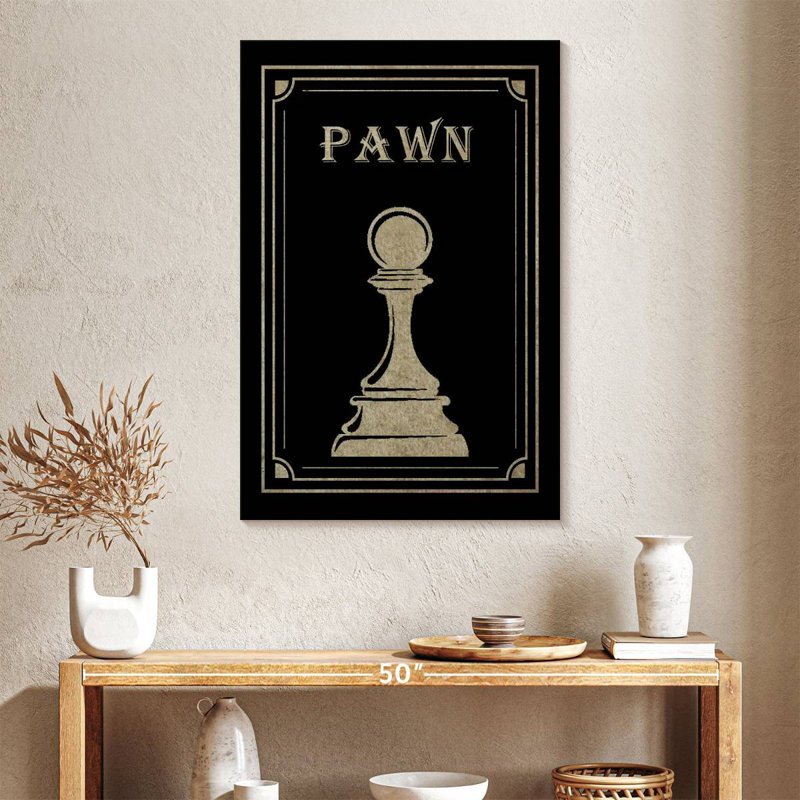 Senne Chess Pawn, 39" H x 26" W