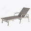 Ensemble de chaises longues en aluminium Oxton