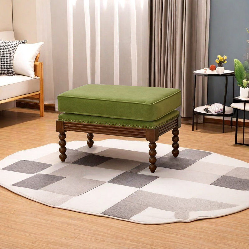 Chaise texturée en tissu jacquard