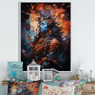 «Hinduisim Art Shivas Cosmic» - Art mural de l'hindouisme