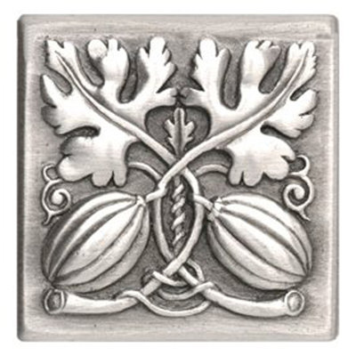 Kitchen Garden 4'' x 4'' Metal Decorative Accent Tile