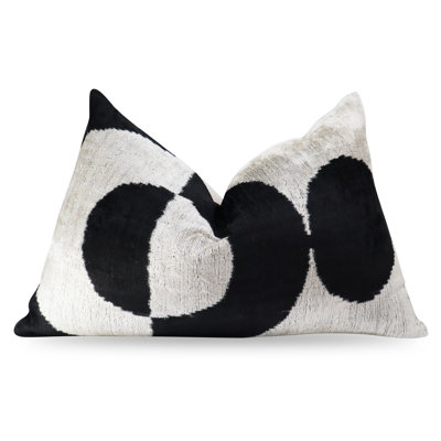 Velvet Lumbar Pillow Cover & Insert