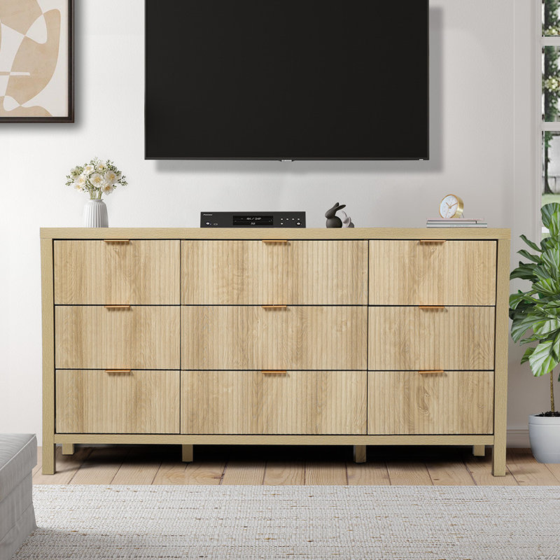 9 - Drawer Accent Chest, Natural