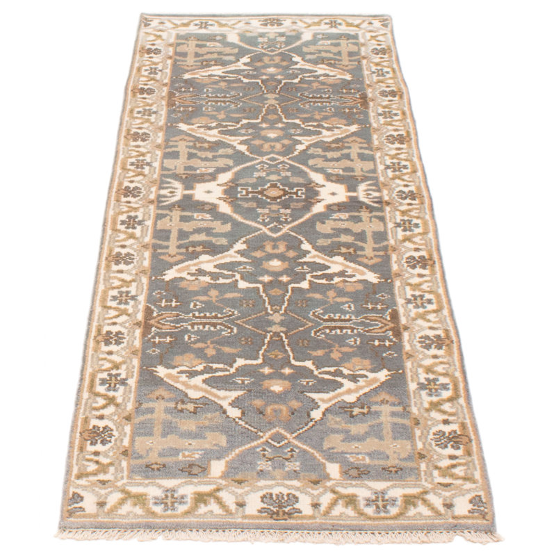 Tapis gris unique 2 pi 8 po x 7 pi 11 po Elsine