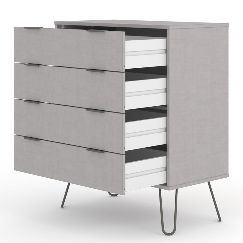 Dufresne 4-Drawer Chest Industrial Design