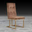 Chaise d'appoint en velours Denholme-1285080381-1285080368