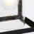 1-Light Modern Rectangle Outdoor Pendant Light