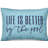 Abstract Outdoor Reversible Throw Pillow