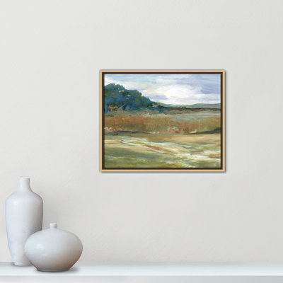 Yoder Afternoon Light - Landscape Version Print by Carol Robinson