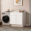 Meuble bas standard HOMEIBRO Cozy Design, en contreplaqué blanc, prêt à assembler, 42 po L x 24 po P x 34,5 po H-126039593-99152009