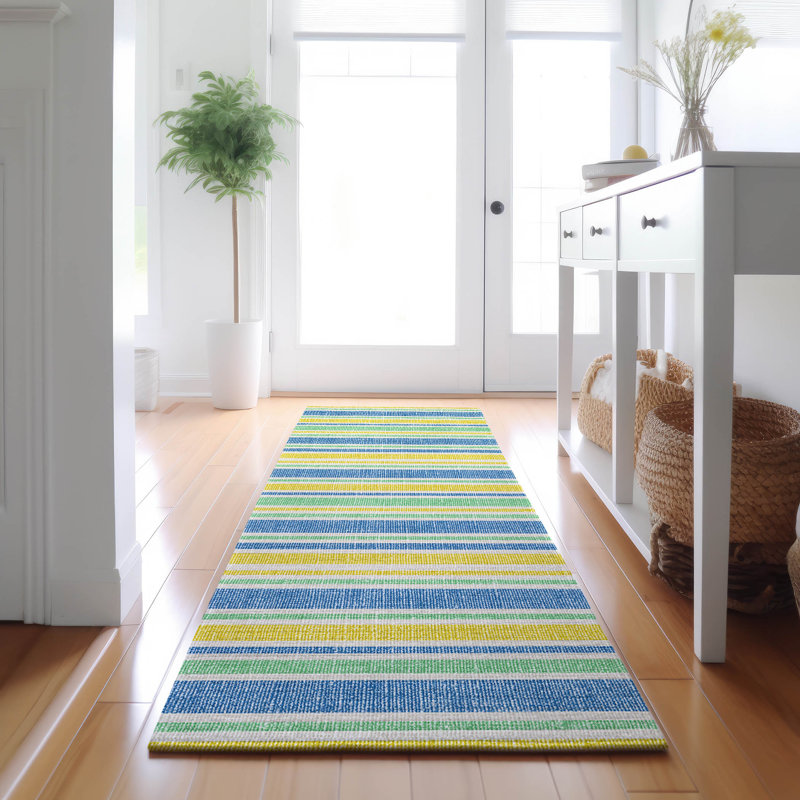 Premium Machine Washable Mayfield AMF531YE, Runner 2'3" x 7'6"