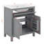 Meuble-lavabo 30 po avec lavabo, 2 portes de rangement, 1 tiroir basculant, tablette réglable-1347582672