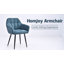Dining Chairs Fabric Armchair for Living Room Morden Tub Chair with Armrest-1642086177