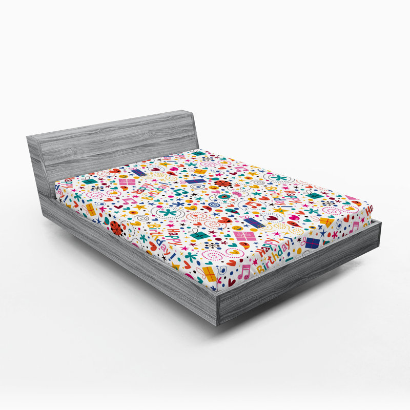 Multicolore Ambesonne, Full Sheet Set