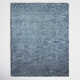 Evers Handmade Tufted Wool Denim Blue/Ivory Area Rug
