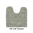 Granada 100% Cotton Tufted Contour Bath Rug – Soft, Absorbent, Non-Slip, Machine Washable Luxurious Solid U-shaped Toilet Rug-110665567