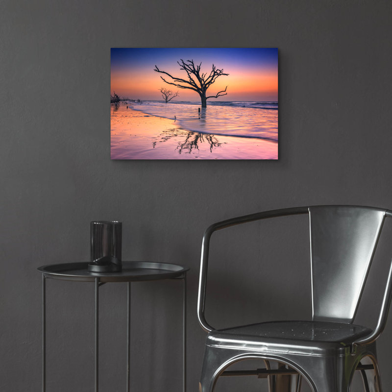 «Reflections Erased» par Rick Berk, art mural en verre acrylique, H 16 po x l 24 po x P 0,2 po