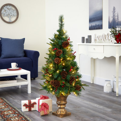 Sapin de Noël artificiel vert 4 pi