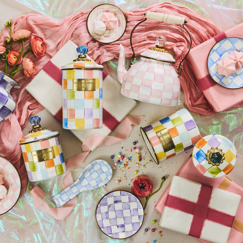 Confetti Check Canisters