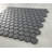 1" x 1" Unglazed Porcelain Honeycomb  Mosaic Wall & Floor Tile-98925016