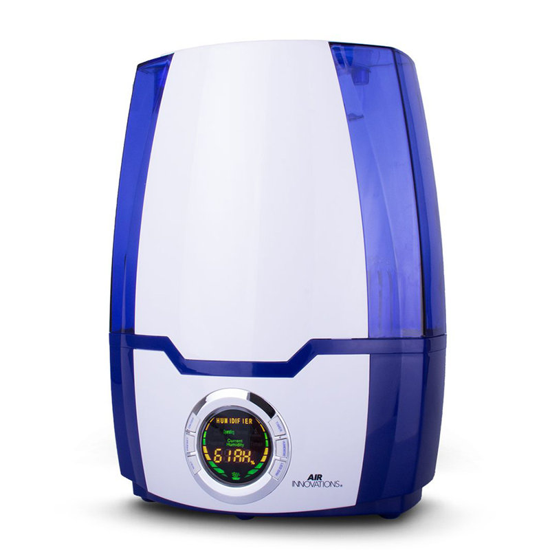 Air Innovations 1.37 Gal Cool Mist Humidifier w/ Aromatherapy Refill, Lavender