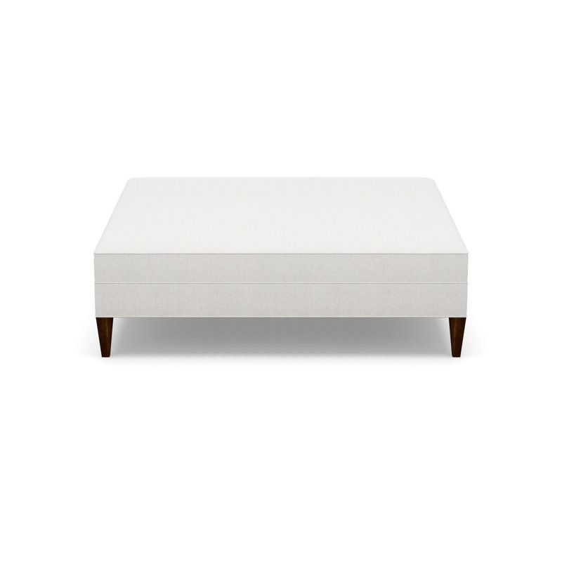 Square Ottoman, 2245-80, Walnut