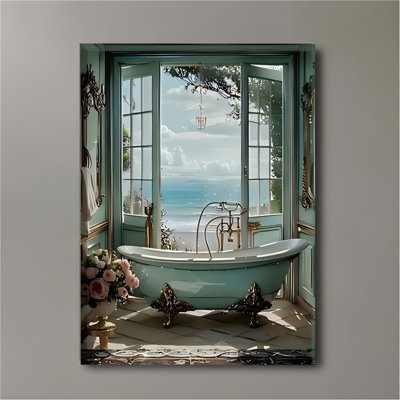 Art mural en toile sans cadre 12 "x 16"