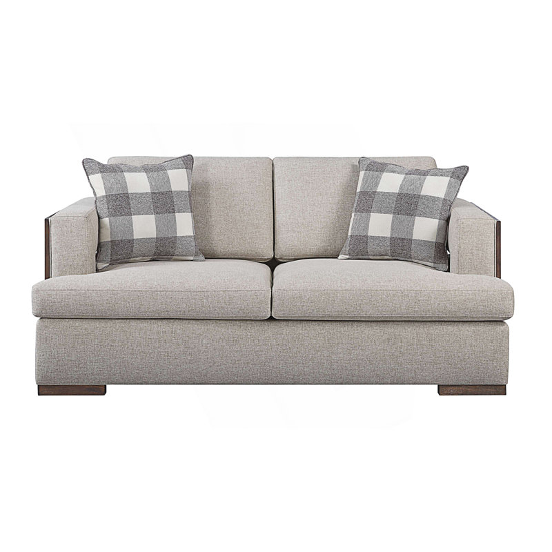 Combinaison de causeuse avec 2 coussins décoratifs