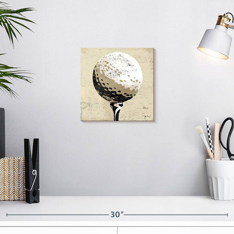 Ballon de golf rétro Sireci, H 10 po x l 10 po
