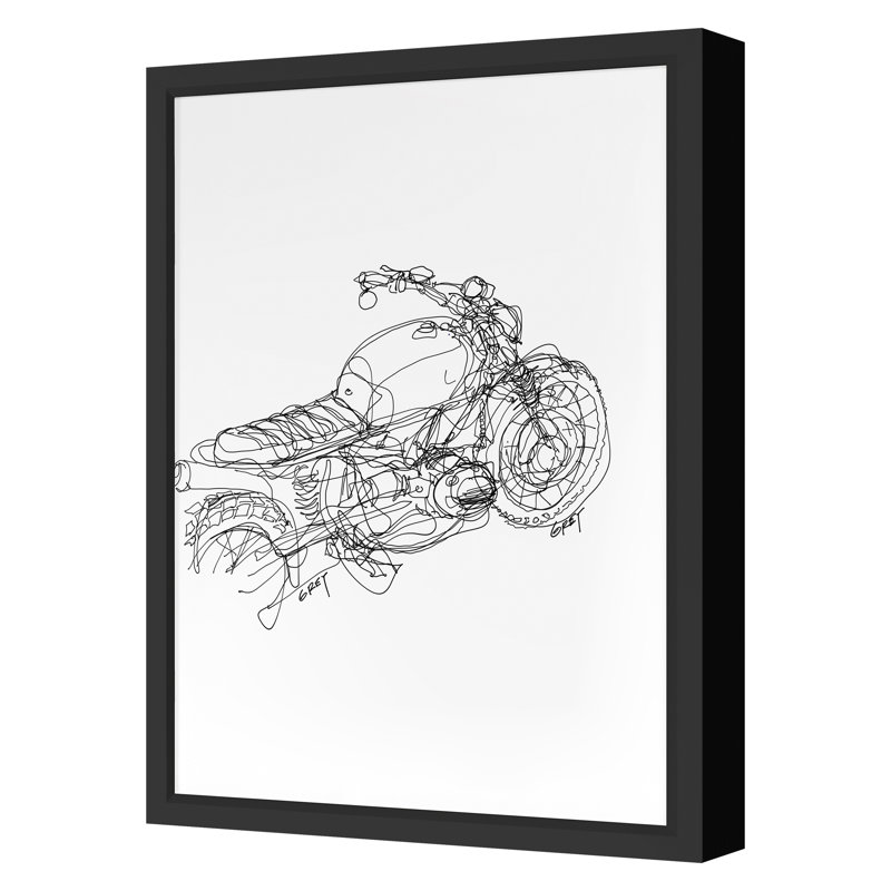 Side Bike 2 Print by Grey, Ryan