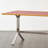 Creative Bright Red Rectangular Writing Desk-1980767632