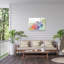 Toile d'extérieur «Garden Rainbows» Sheila Golden-87945799
