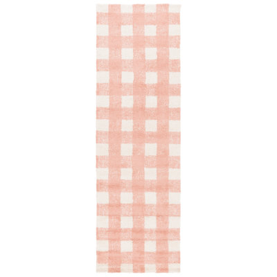 Haddam Hand Woven Recyclyed Cotton Pile Machine Washable Plaid Rug