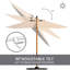 Parasol déporté Jaidev 360 Rotation -499605262-504966836
