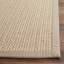 Tapis de couleur unie en laine et sisal Goffe-92324160