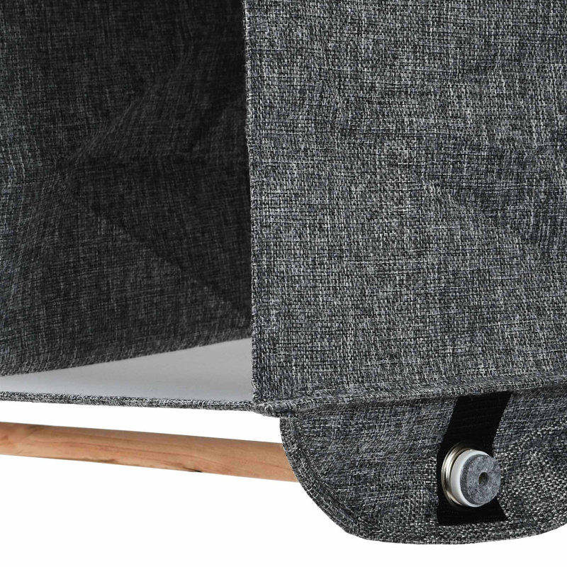 Rangement suspendu à 4 poches Wyon, Gris