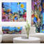 « corail corail colonie », reproduction de photo à multiples images sur toile tendue