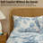 HLC.ME Rose Toile Floral Bed Sheets - Wrinkle Resistant & Ultra Soft - Fits Mattresses up to 15 Inches Deep (Sage Green)-108808665-106275140