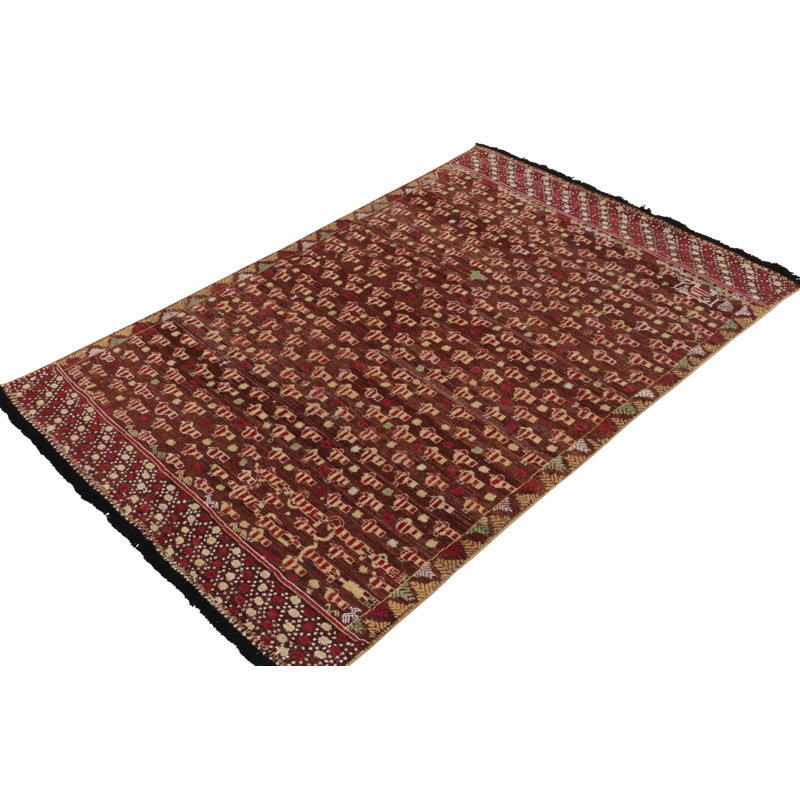 Burano Hand Knotted Wool Area Rug, Rectangle 10' x 14'