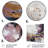 Glam Abstract Wall Decor on Metal-717684567