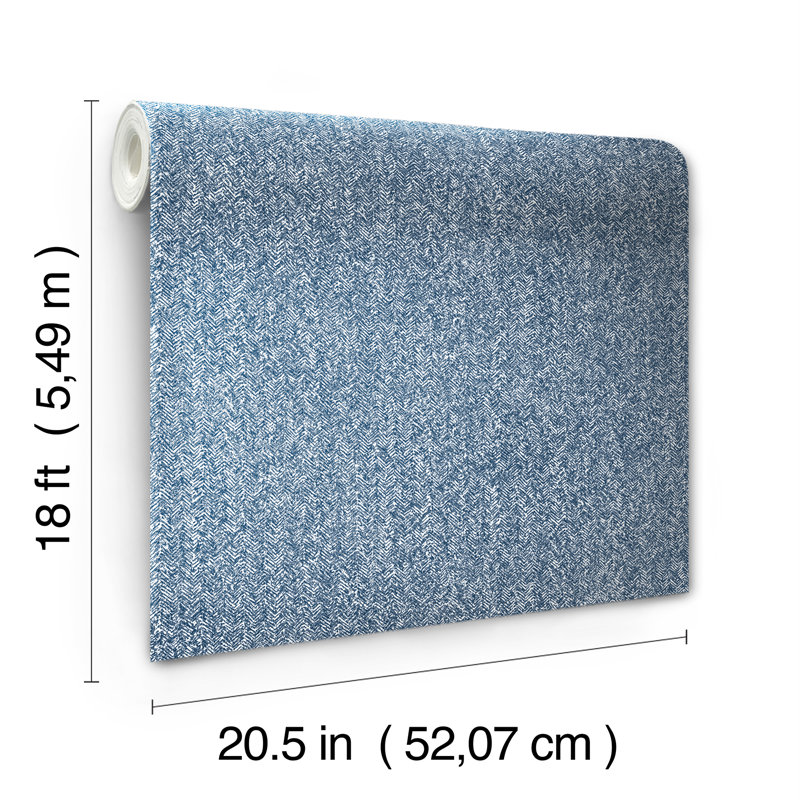 Papier peint adhésif Cedrianna, Bleu marine