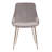 Aayana Dining Accent Chair in Velvet with Metal Legs-1312319458-1340644058