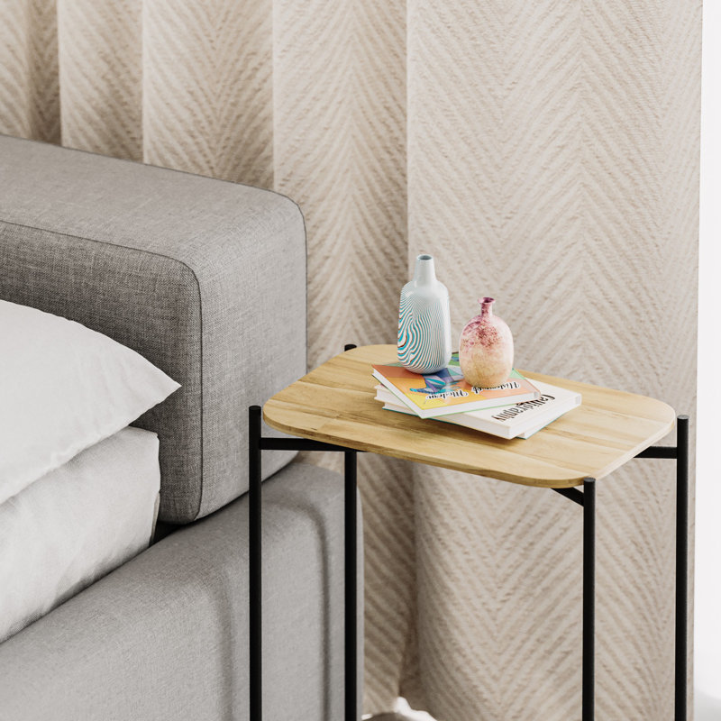 Glorias End Table, Black