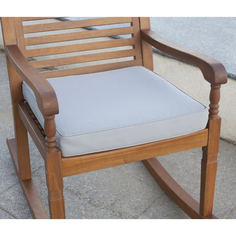 Chaise berçante avec coussins Vanegas Zanders