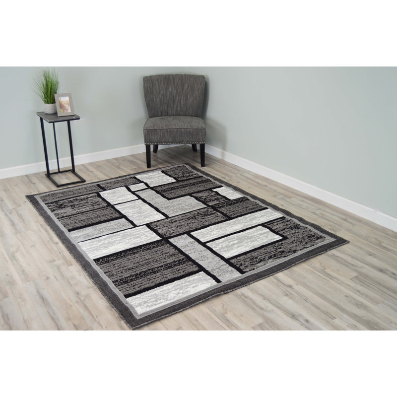 Tapis gris Anar
