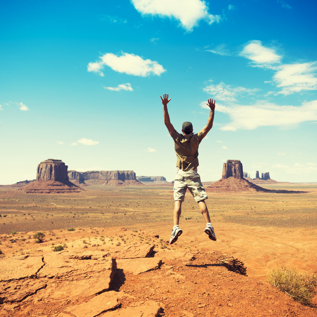 Happy Man von Franckreporter - Drucken